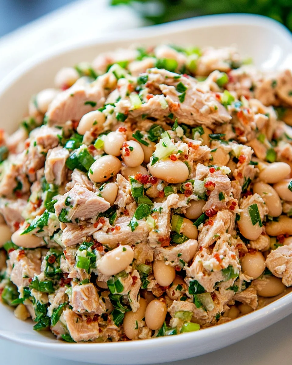 Albacore Tuna and White Bean Salad
