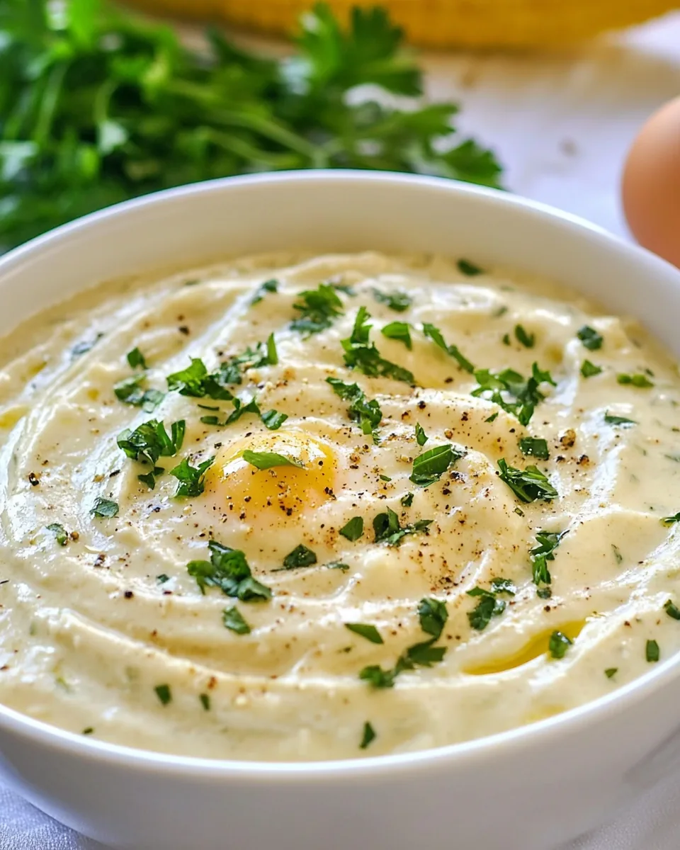 Alfredo Sauce with Egg Yolks