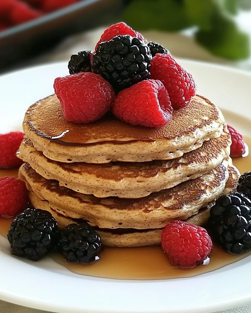 Almond Butter Pancakes