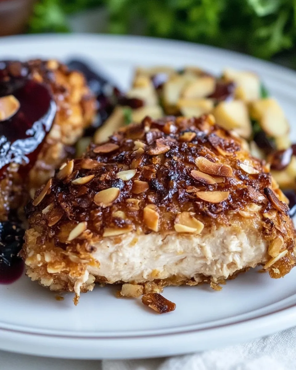 Almond Crusted Chicken