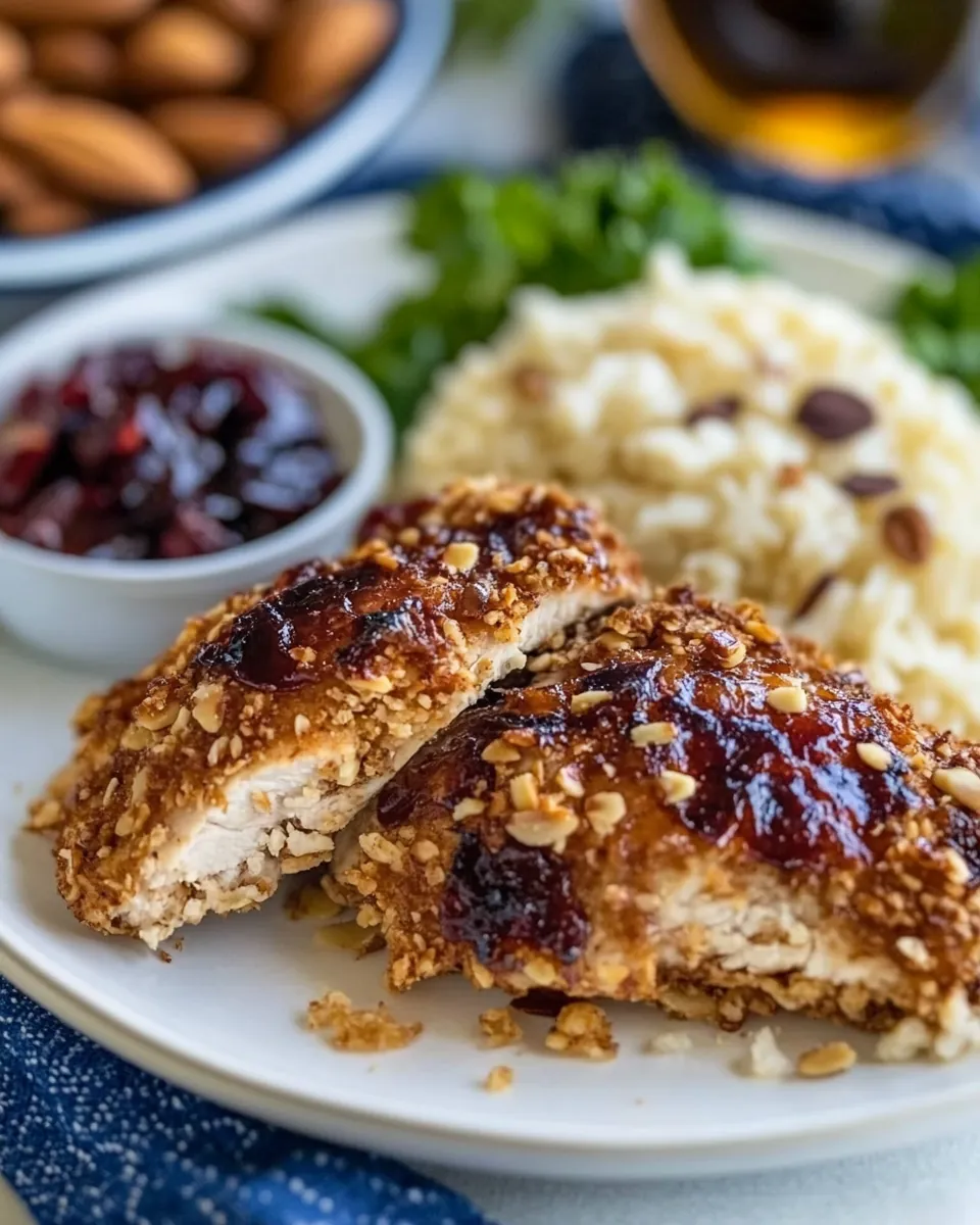 Almond Crusted Chicken
