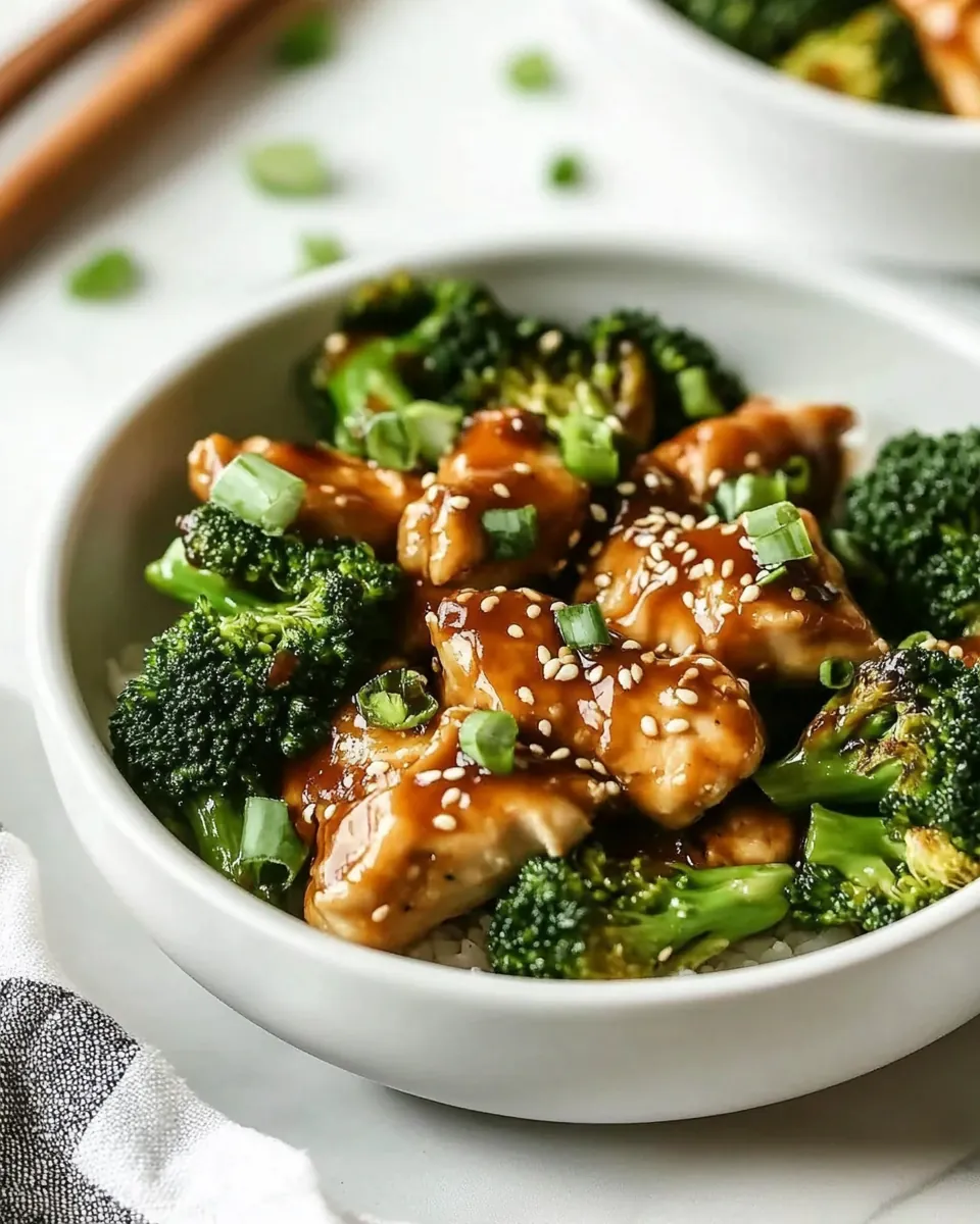 Hoisin Chicken With Broccoli