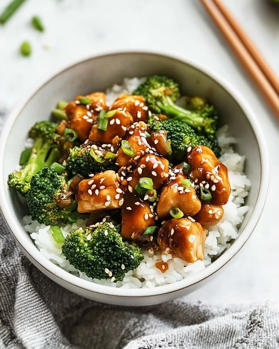 Hoisin Chicken With Broccoli