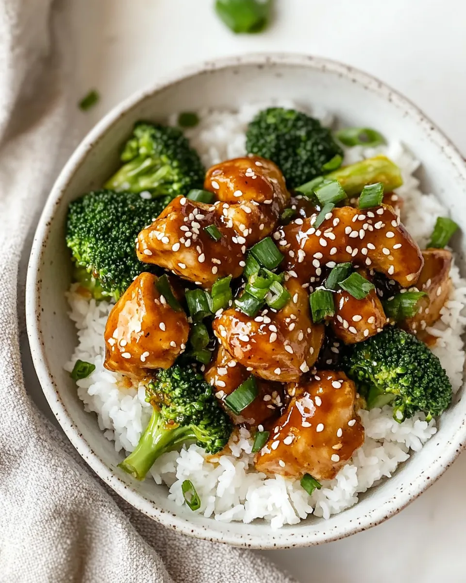 Hoisin Chicken With Broccoli