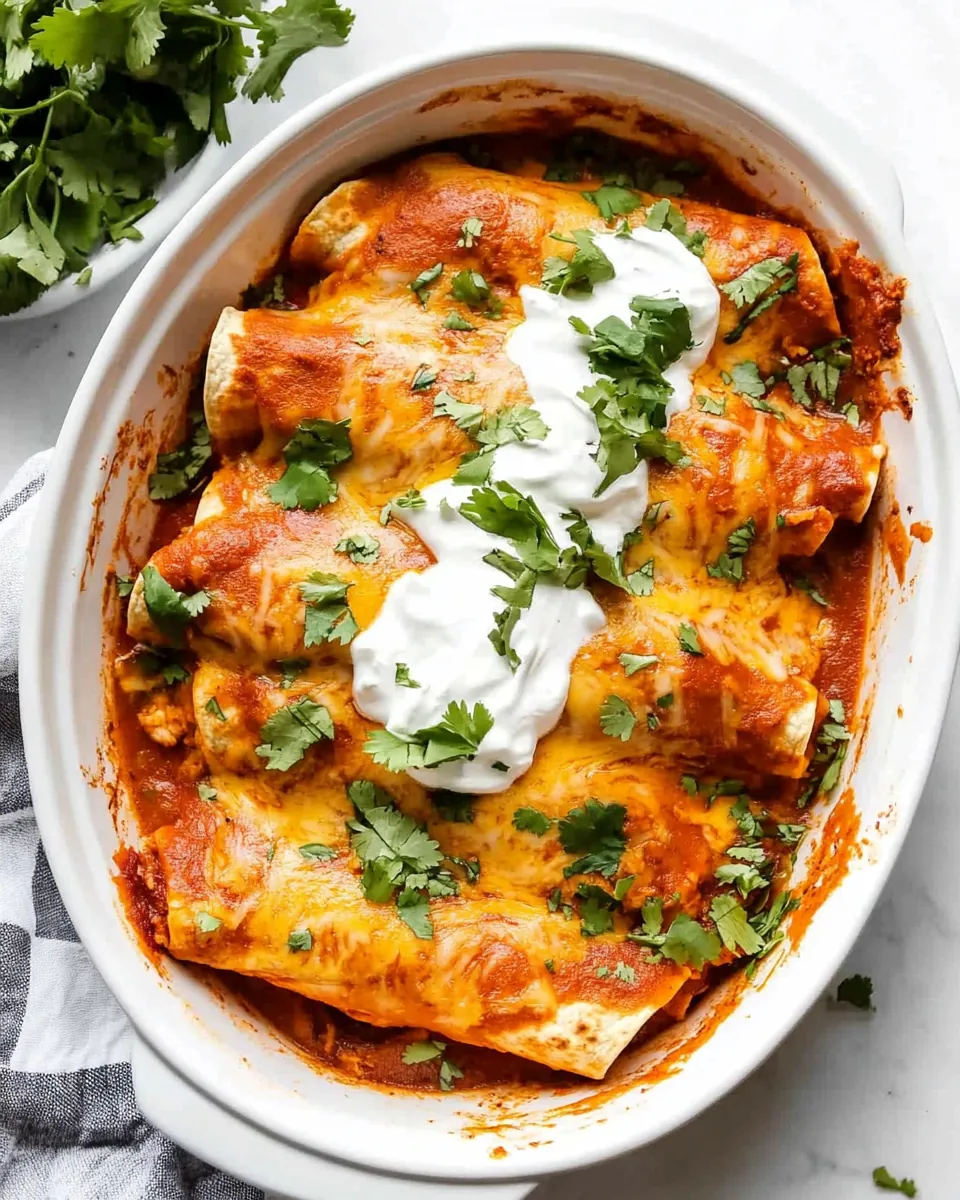Homemade Chicken Enchiladas