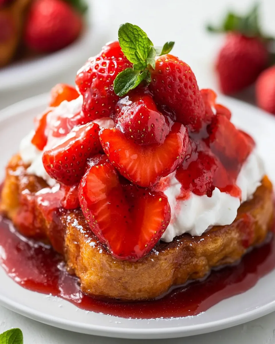Angel Food Cake French Toast