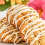 Apple Cookies with Maple Icing