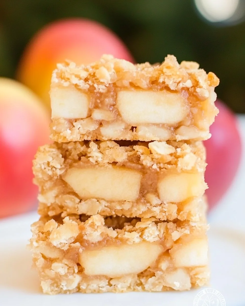 Apple Crumble Bars