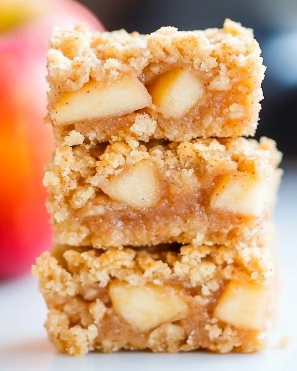 Apple Crumble Bars