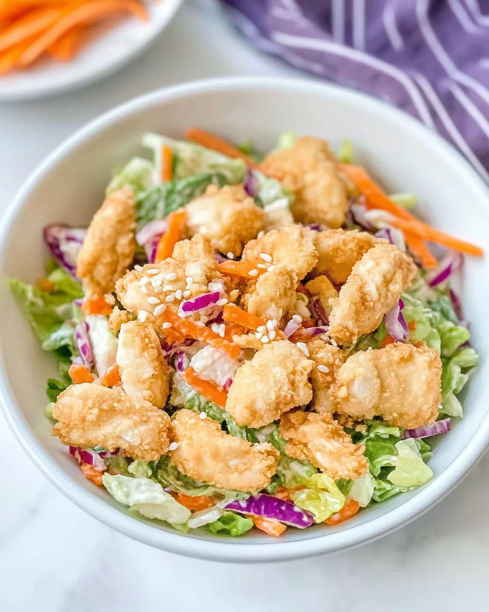 Applebees Oriental Chicken Salad