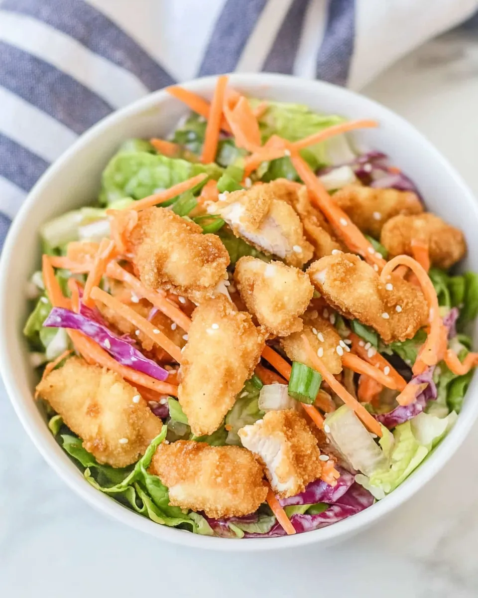 Applebees Oriental Chicken Salad