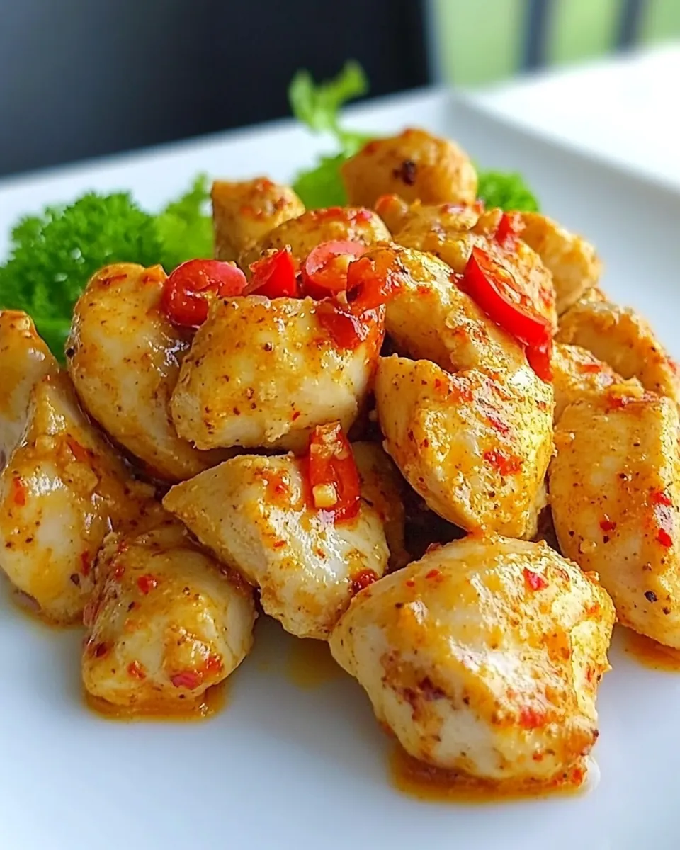 Aromatic Lemon Chili Chicken