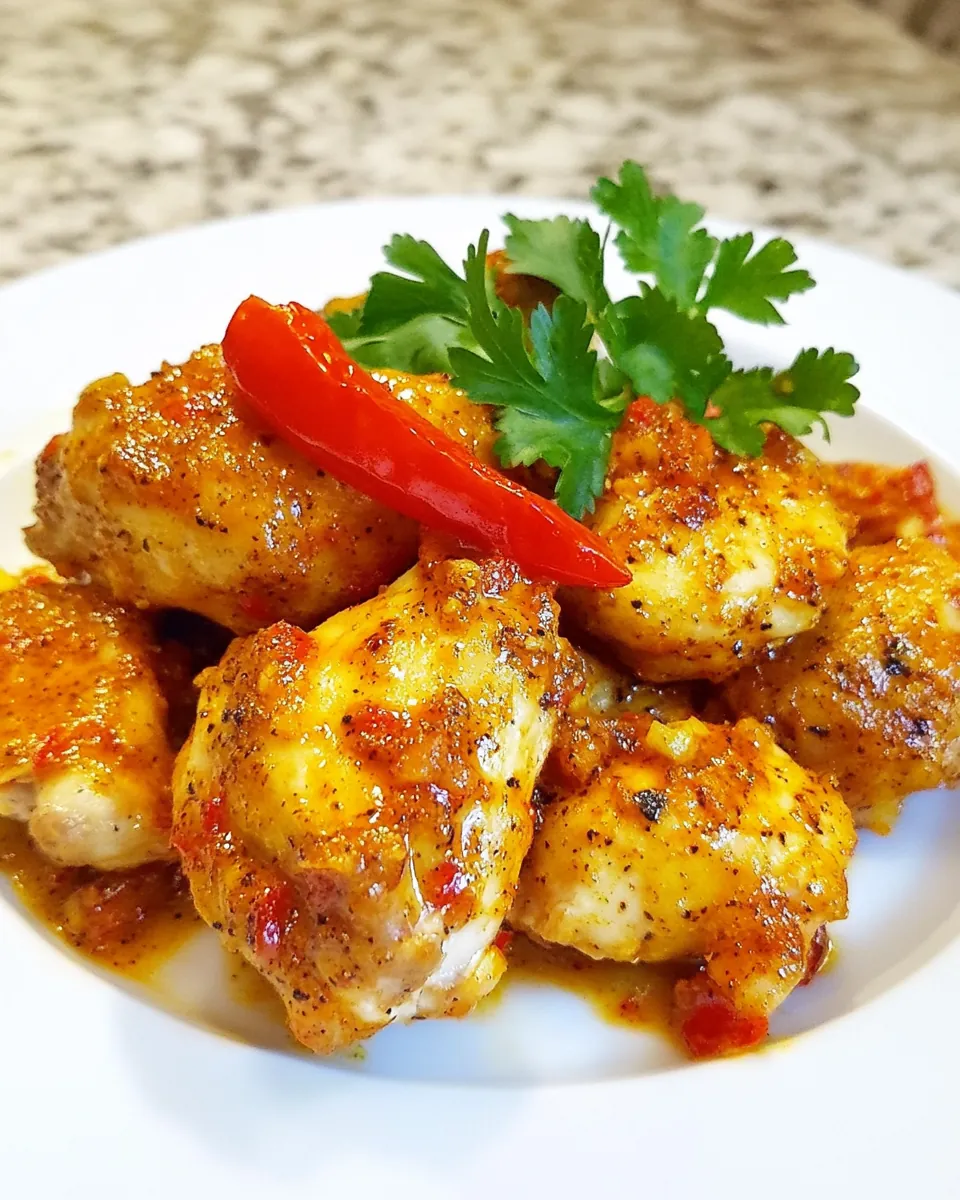 Aromatic Lemon Chili Chicken