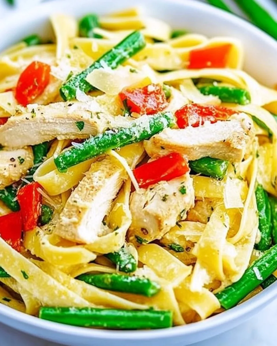 Asiago Chicken Pasta