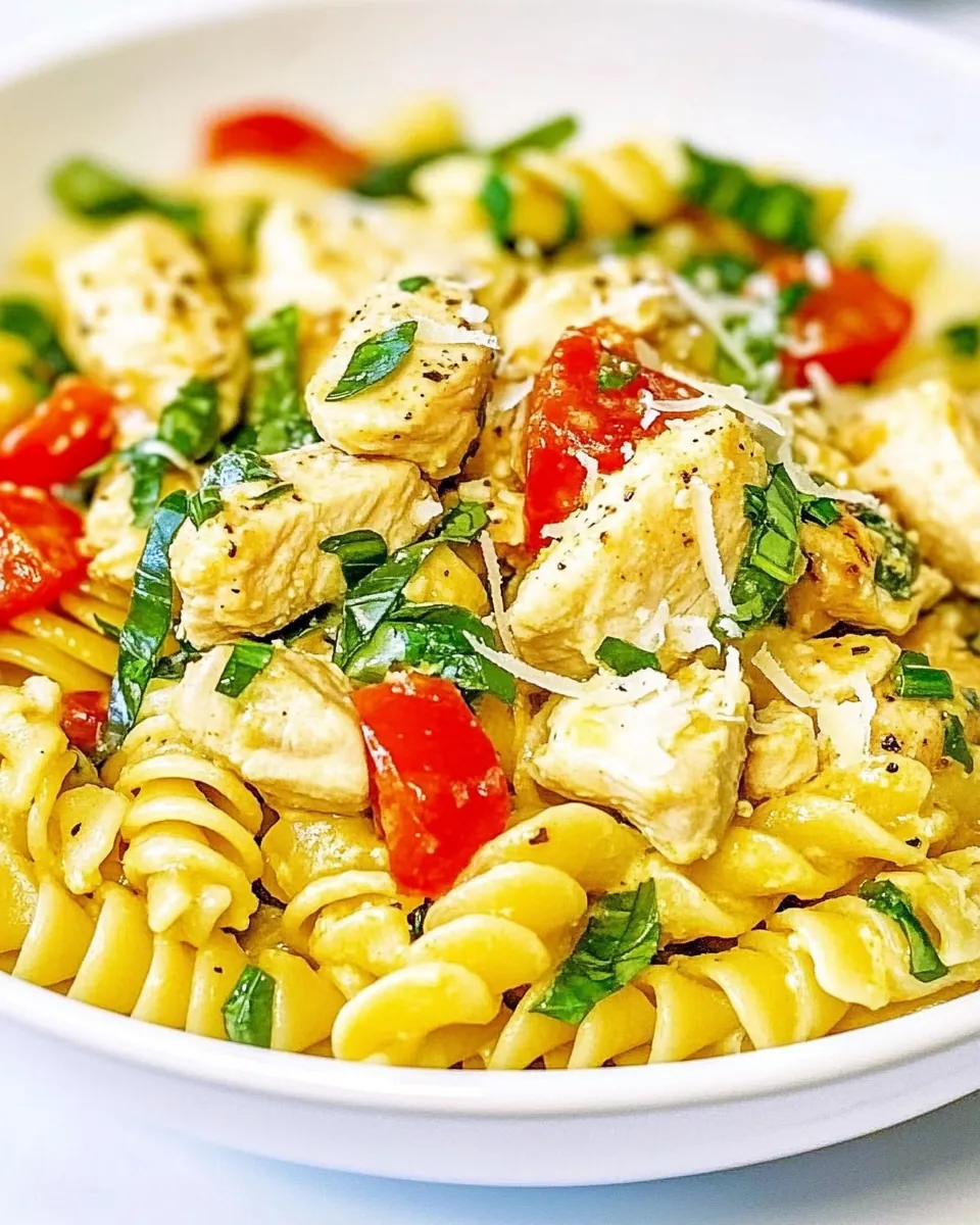 Asiago Chicken Pasta