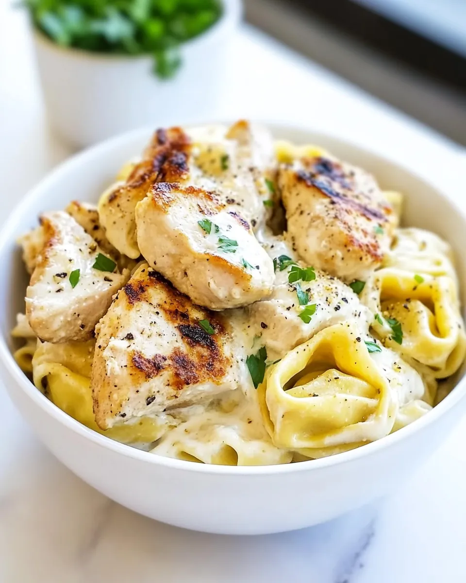 Asiago Tortellini Alfredo