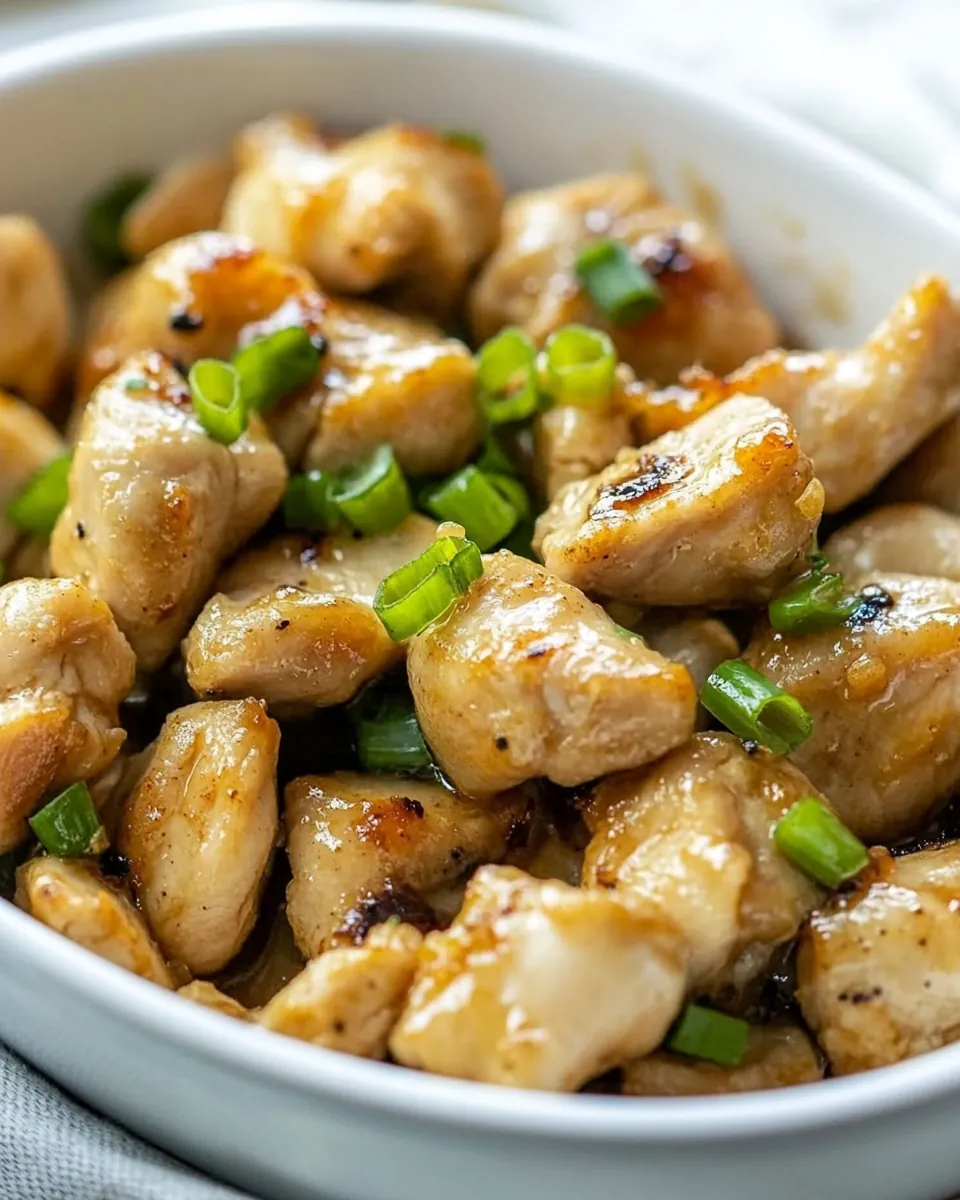 Asian Air Fryer Chicken Bites