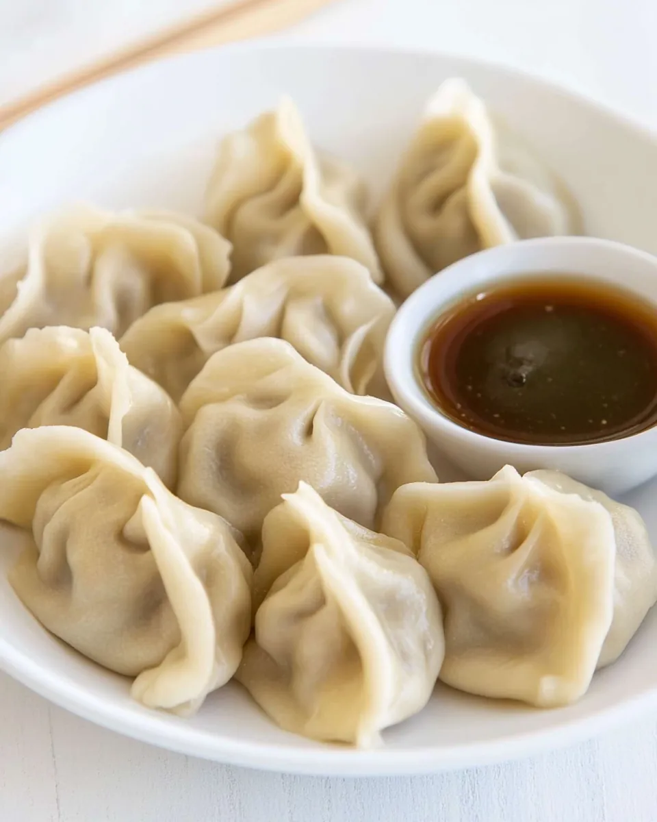 Asian Chicken Dumplings