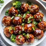 Asian Chicken Meatballs