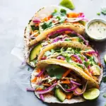 Asian Chicken Tacos
