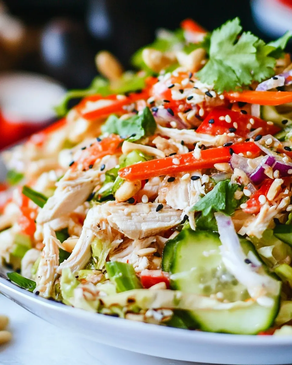 Asian Chopped Chicken Salad