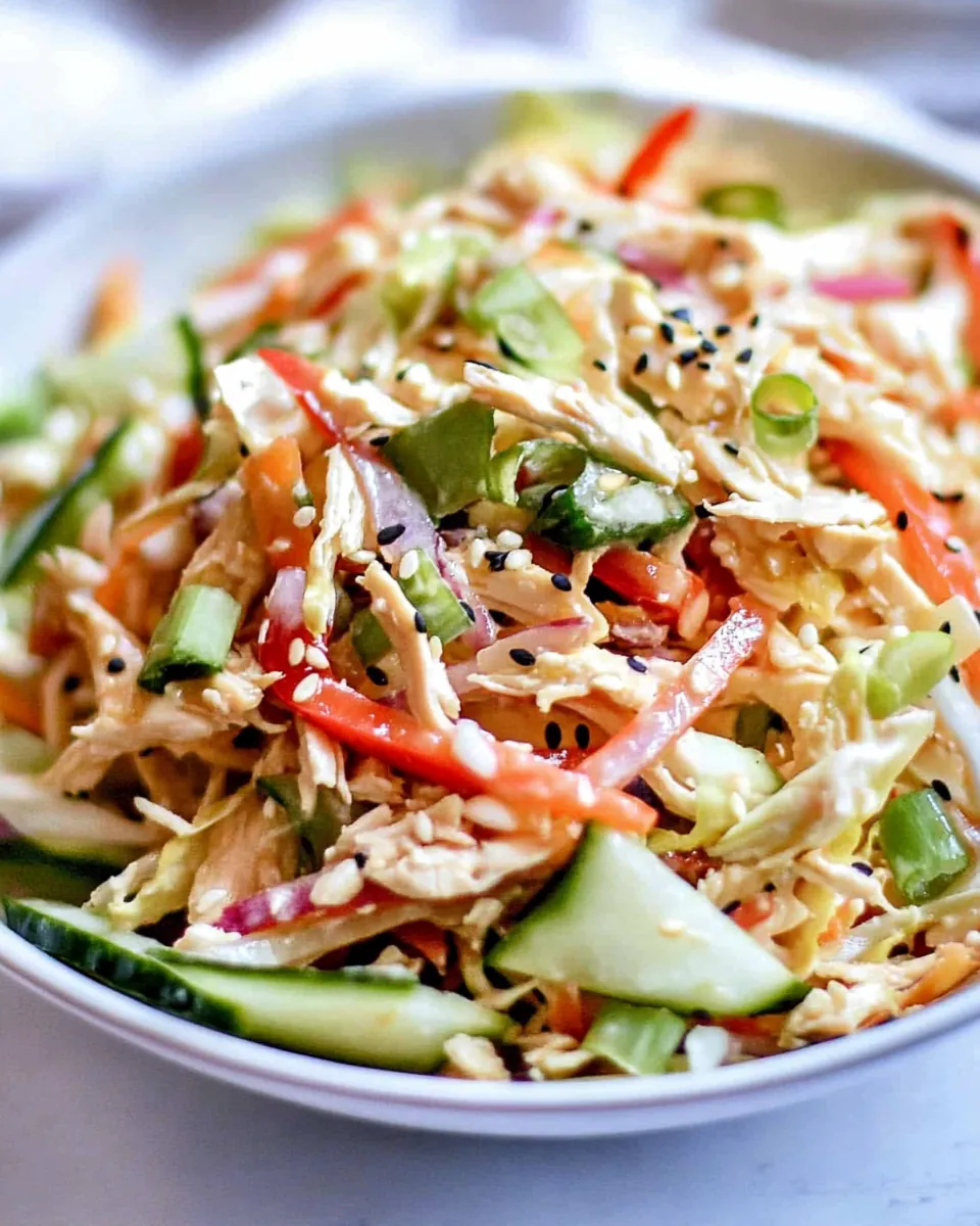 Asian Chopped Chicken Salad