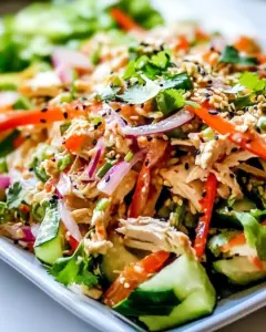 Asian Chopped Chicken Salad