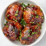 Asian Crockpot Chicken Thighs