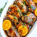Asian Glazed Orange Chicken