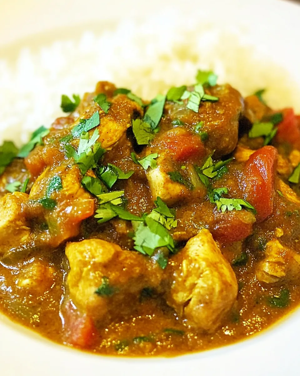 Authentic Chicken Curry