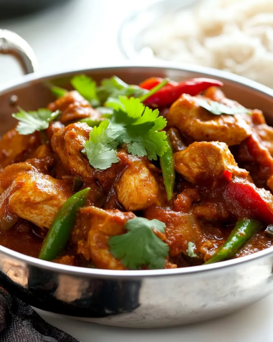 Easy Chicken Jalfrezi