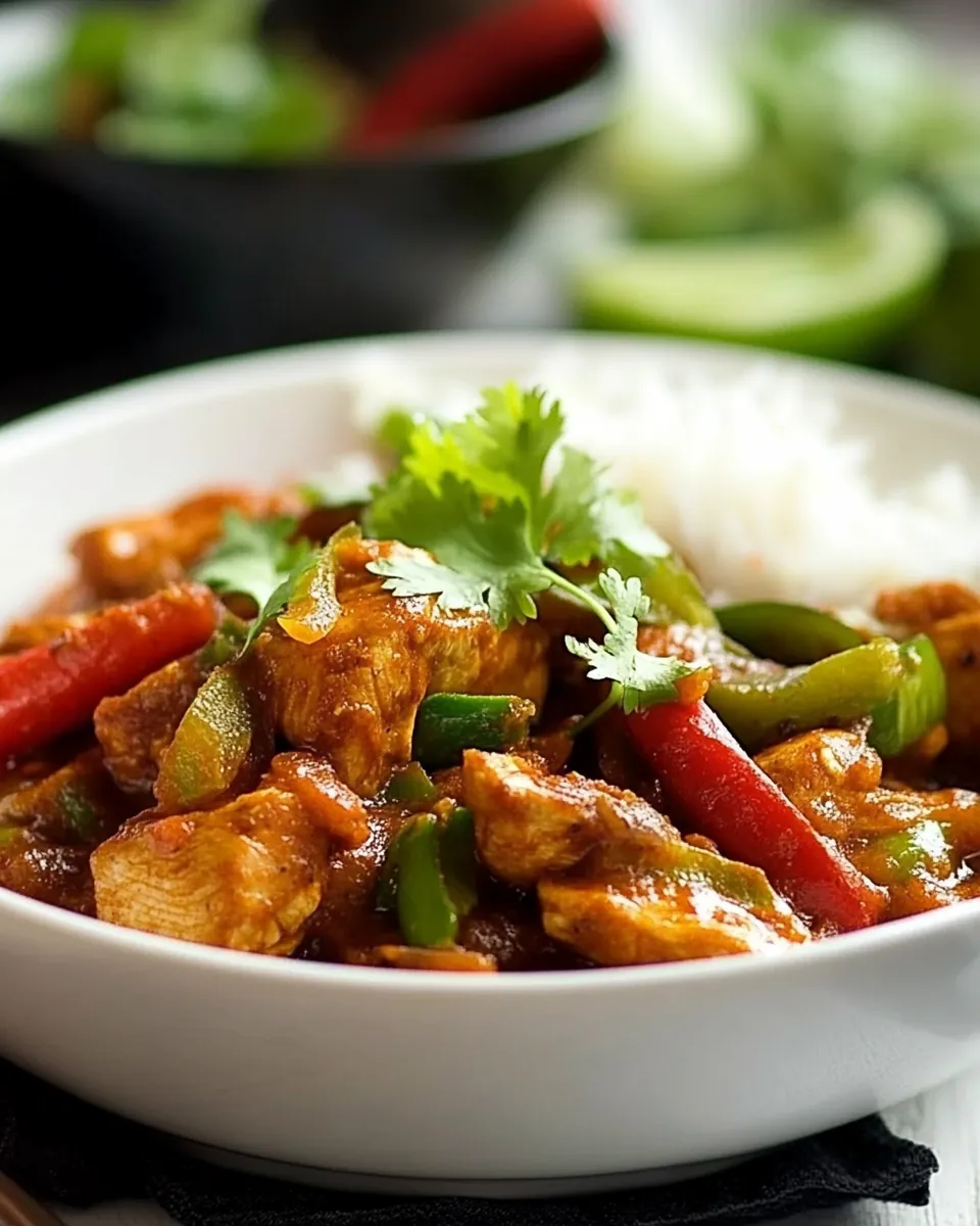 Easy Chicken Jalfrezi