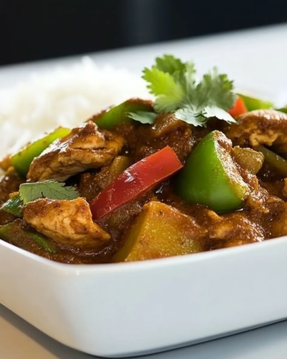 Easy Chicken Jalfrezi