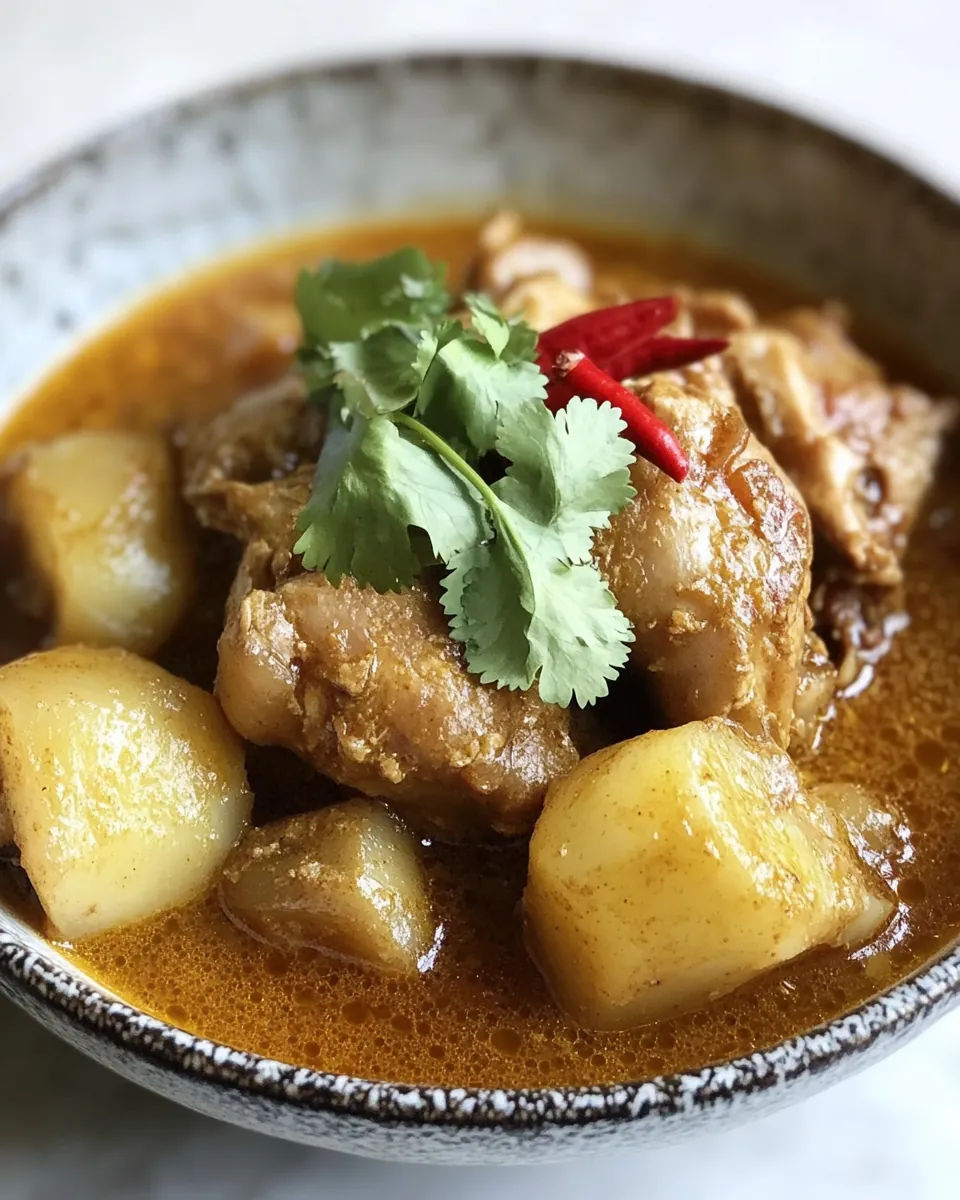 Massaman Chicken Curry