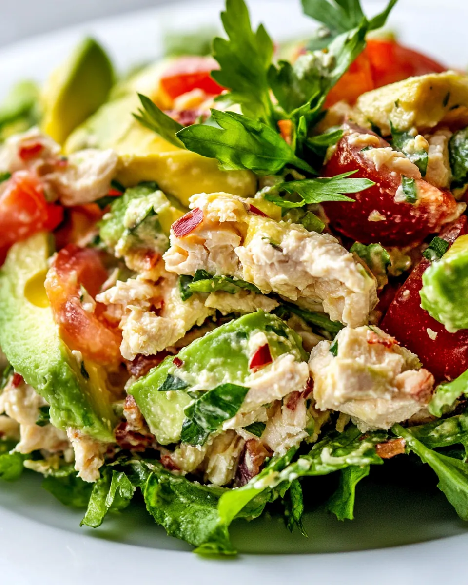 Avocado Chicken Salad
