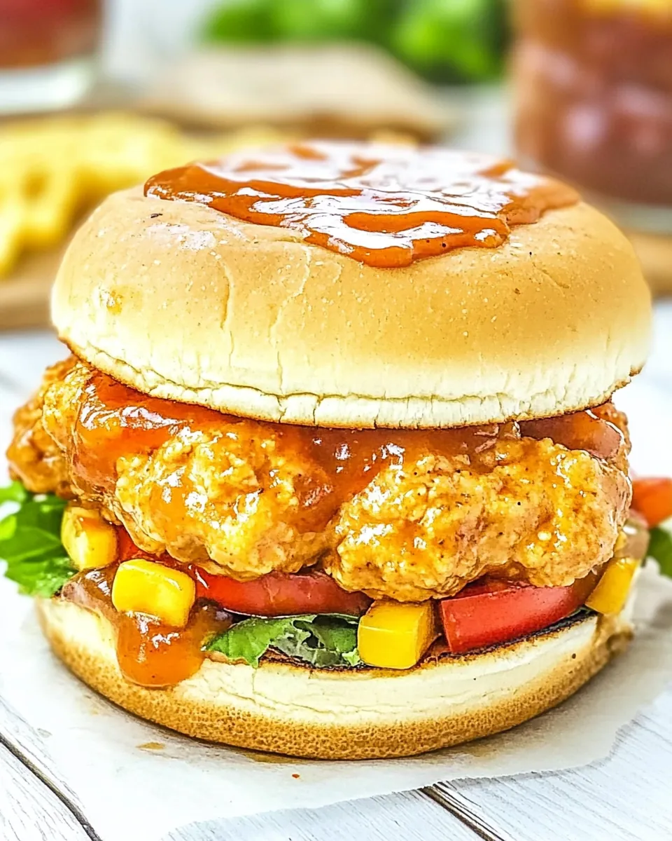 Awesome Sauce Chicken Burgers