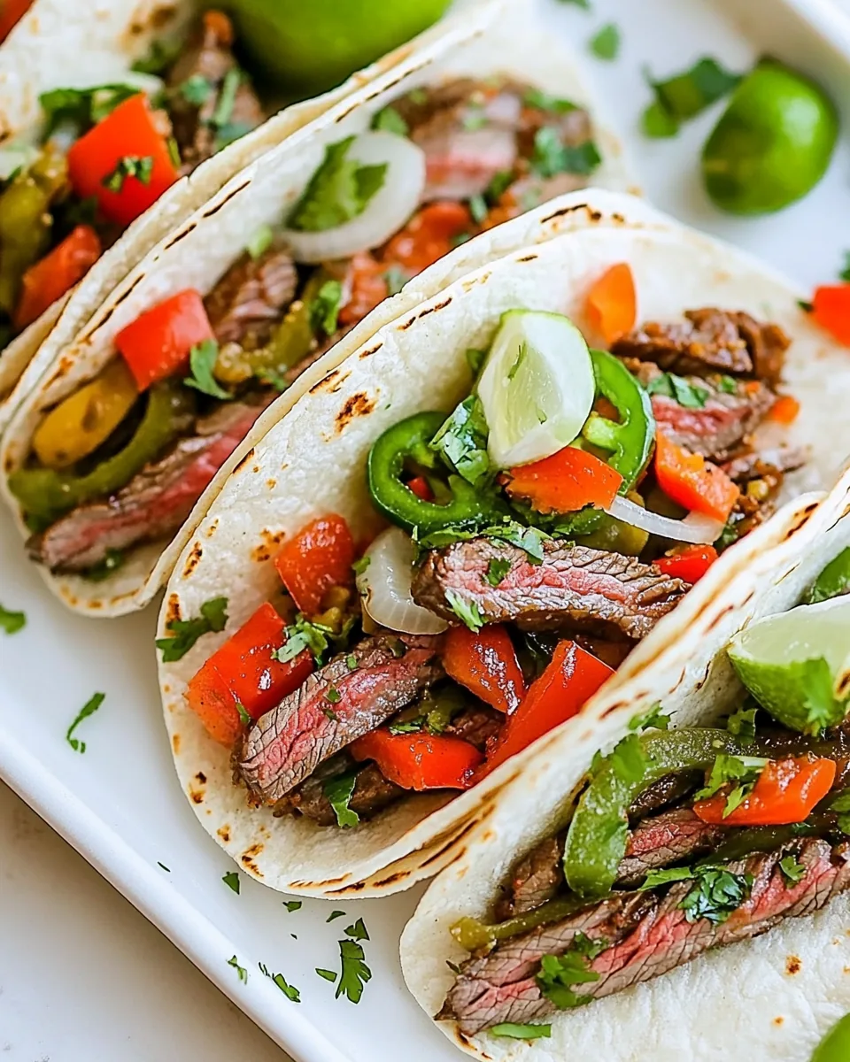 Steak Fajitas