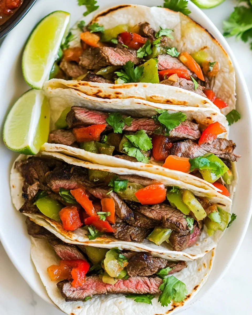 Steak Fajitas