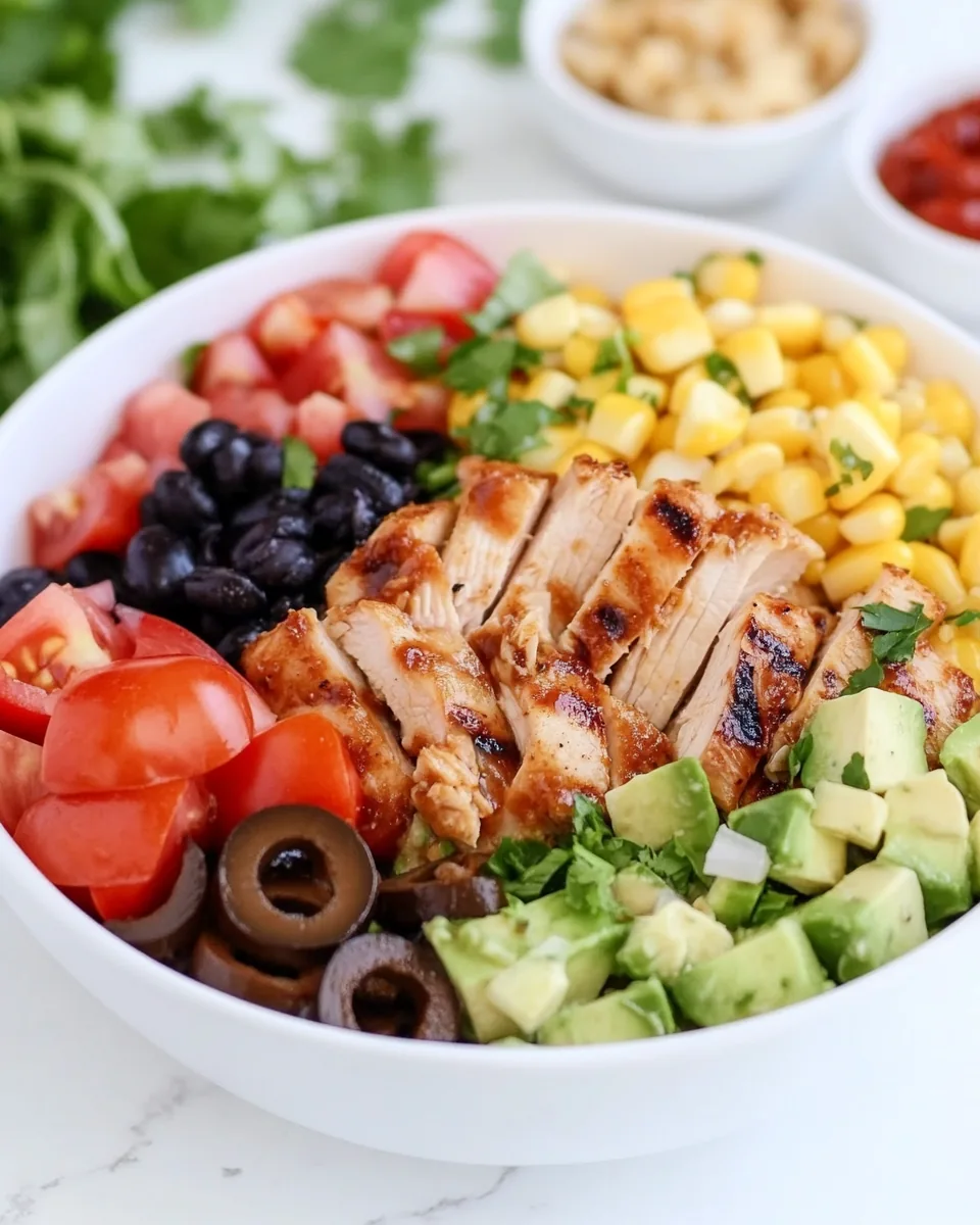BBQ Chicken Salad