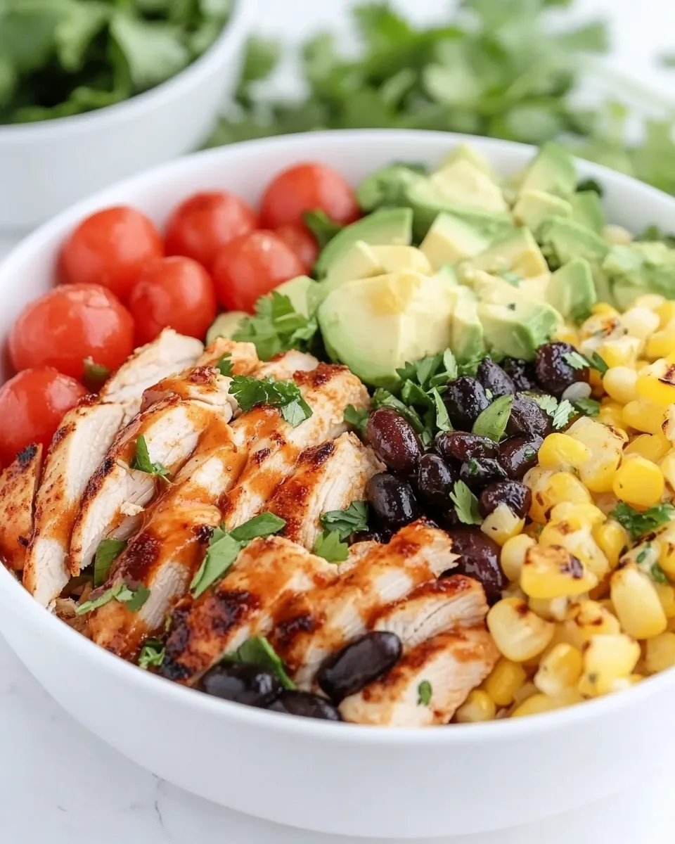 BBQ Chicken Salad