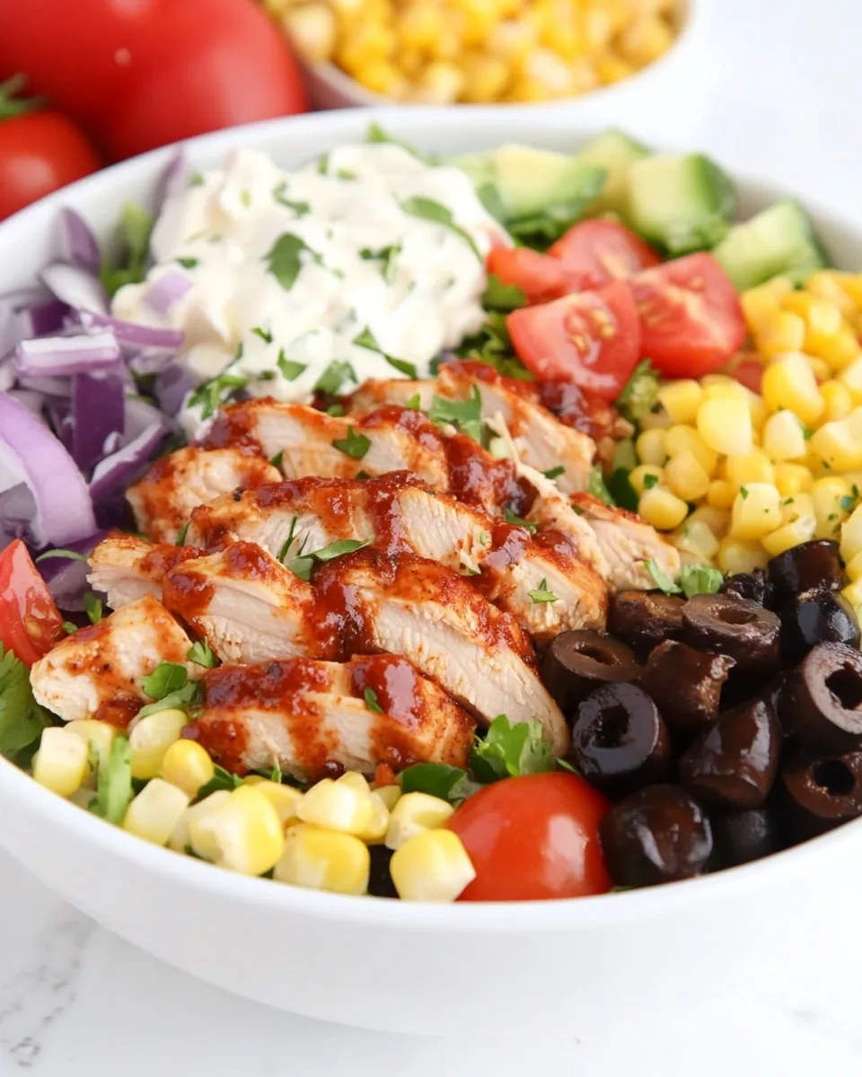 BBQ Chicken Salad
