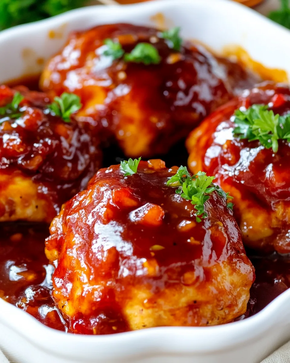 Baked Apricot Chicken