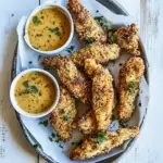 Baked Black Pepper Ranch Chicken Fingers