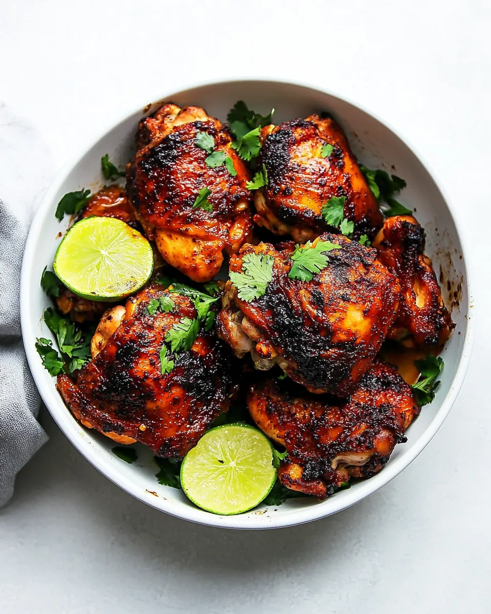 Baked Boneless Chicken Thighs