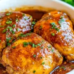 Baked Brown Sugar Italian Chicken
