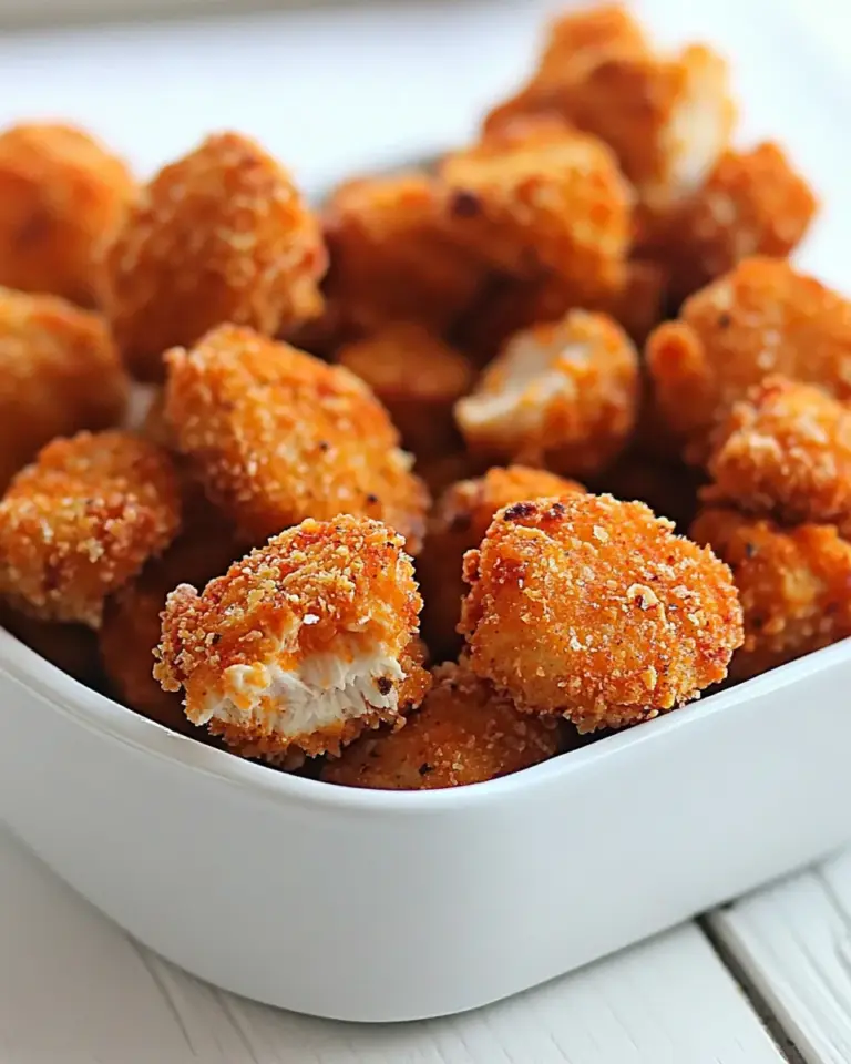 Baked Buffalo Chicken Nuggets
