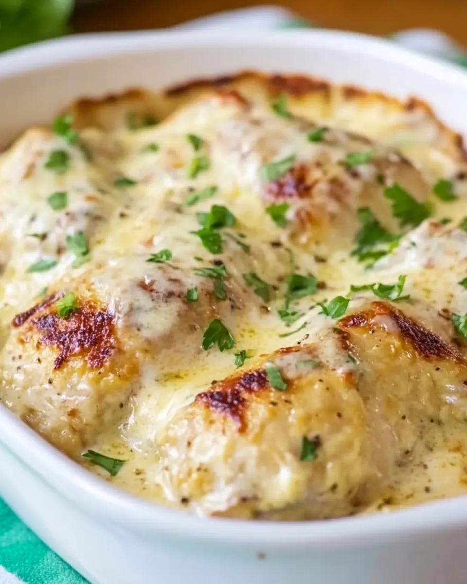 Baked Caesar Chicken