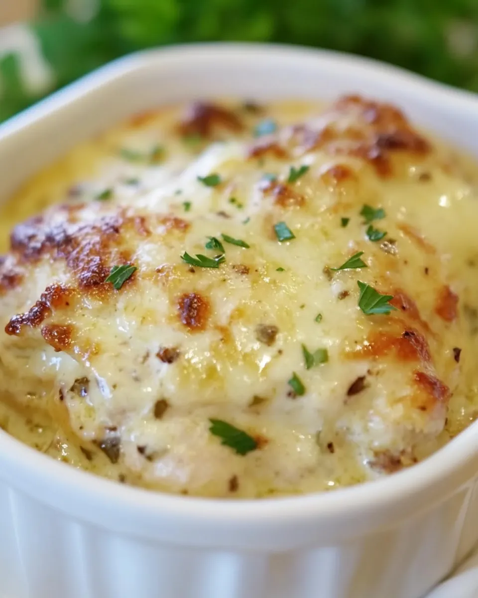 Baked Caesar Chicken