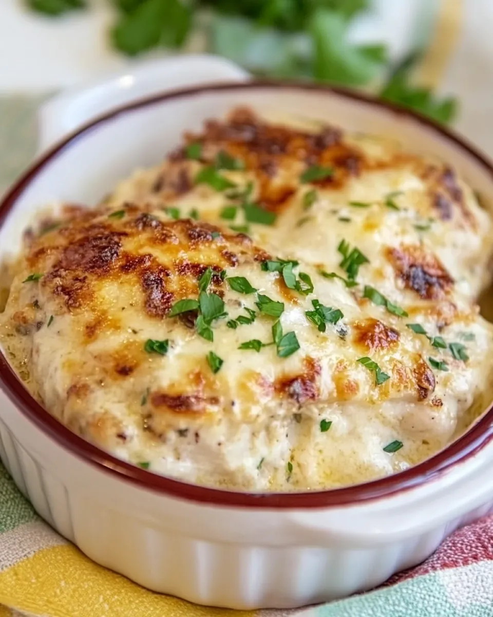 Baked Caesar Chicken