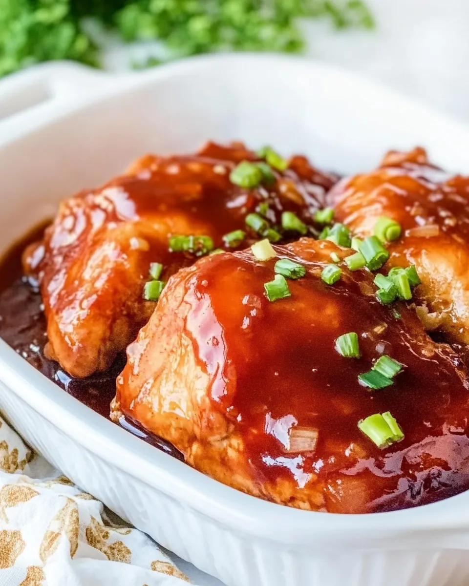 Baked Catalina Chicken